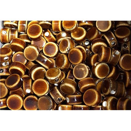 Disque céramique marron
