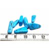 Turquoise rocaille longe