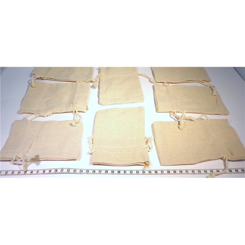 Pochette jute 15 x 10cm