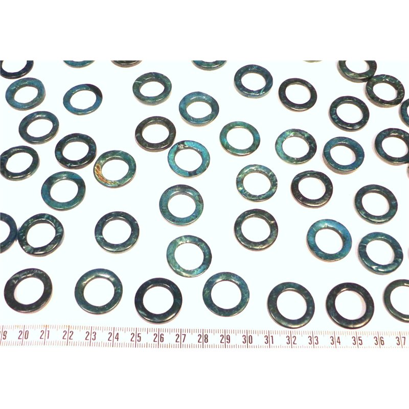 Coco anneau 20mm turquoise