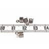 Embout 7 x 4mm à écraser argentée