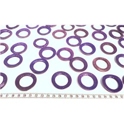 Coco anneau 38mm violet