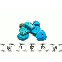 Turquoise rocaille grand