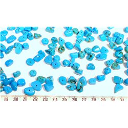 Turquoise rocaille grand