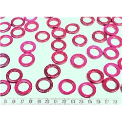 Coco anneau 20mm rose